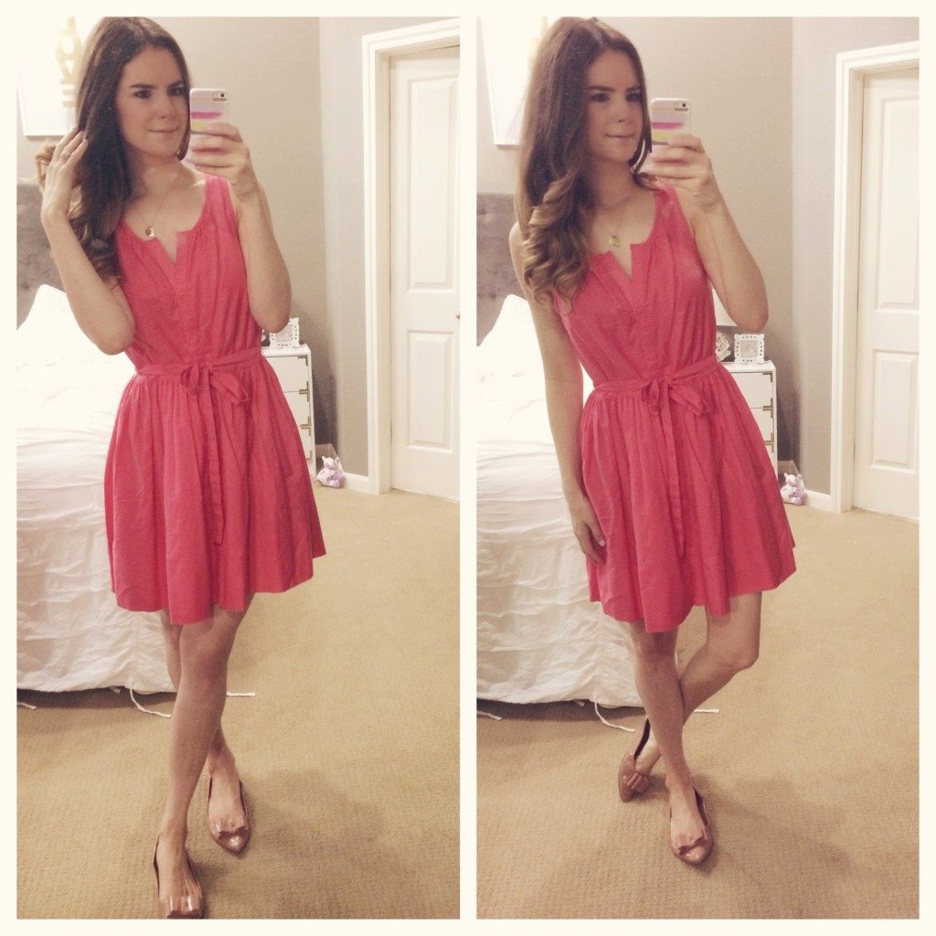 A Coral Dress Veronika s Blushing