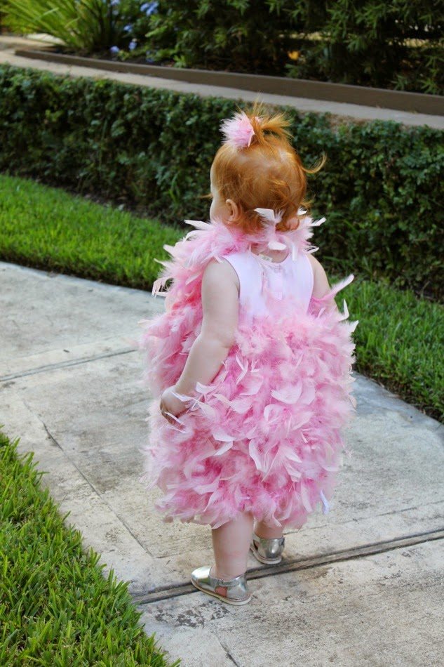 DIY Flamingo Costume for Kids and Adults