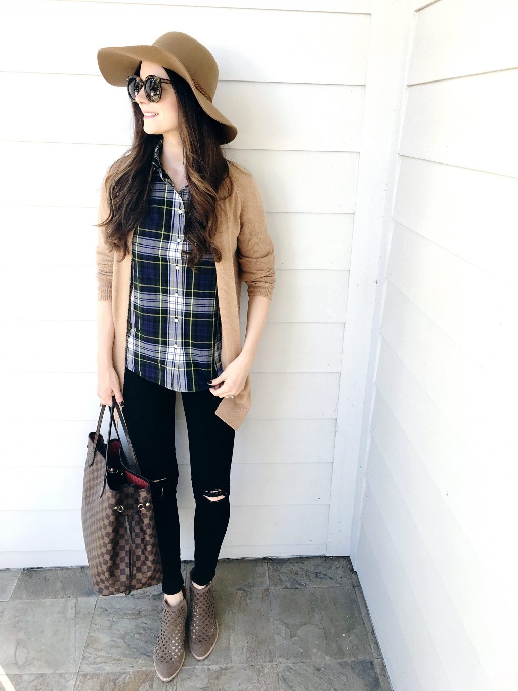 How To Style Button Up Shirts Plaid Gingham Two Ways Veronika s 