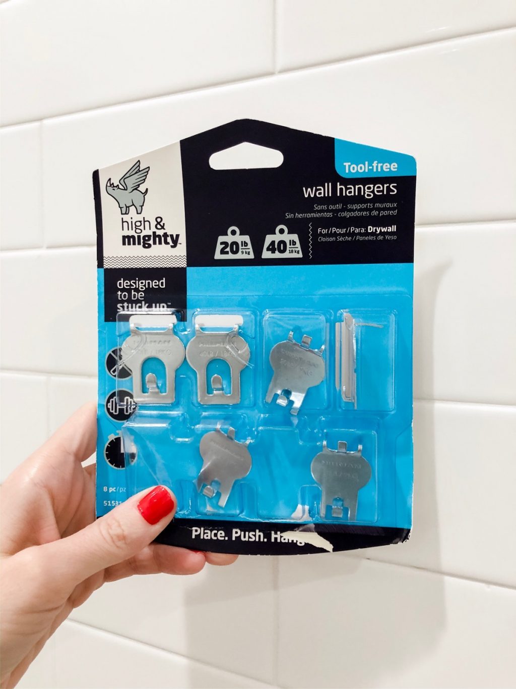 The Easiest Way to Hang Art + Frames on Your Wall Veronika's Blushing