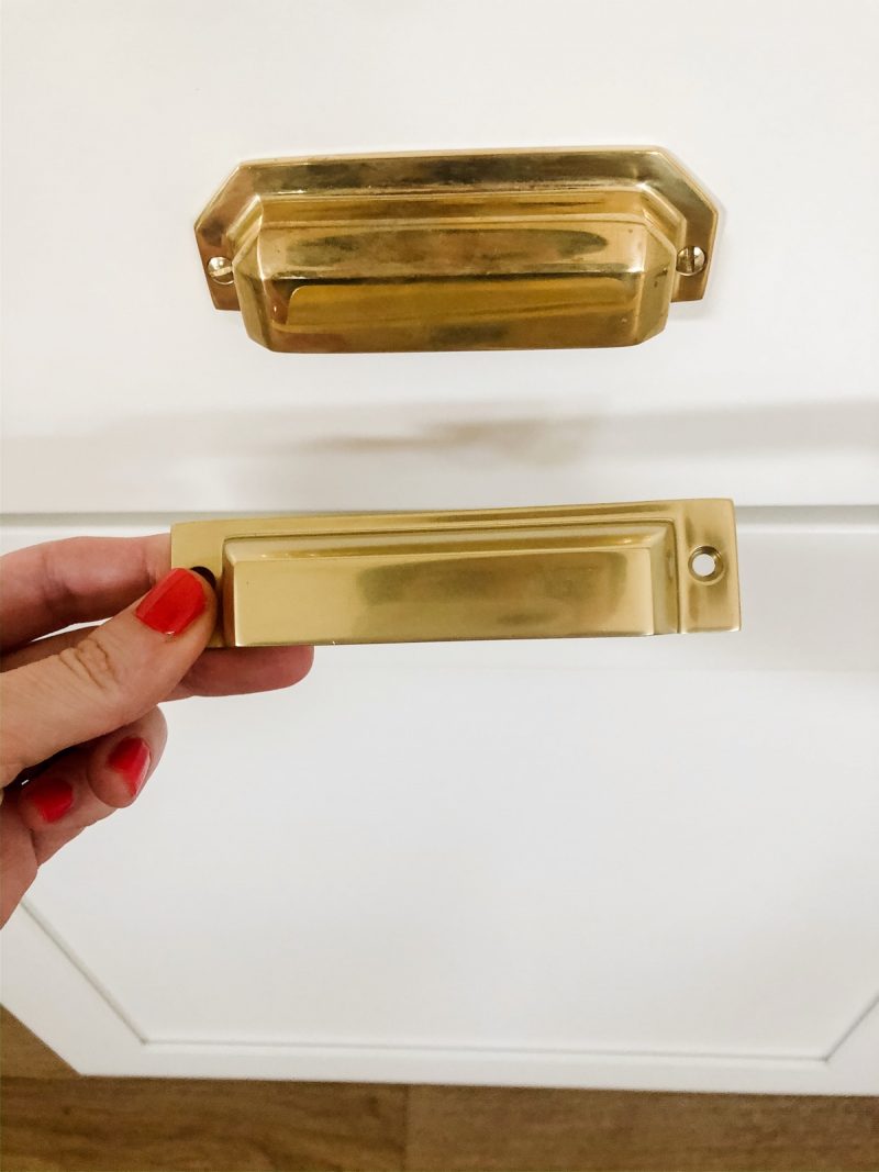 Why We Chose Unlacquered Brass Hardware for Our Kitchen