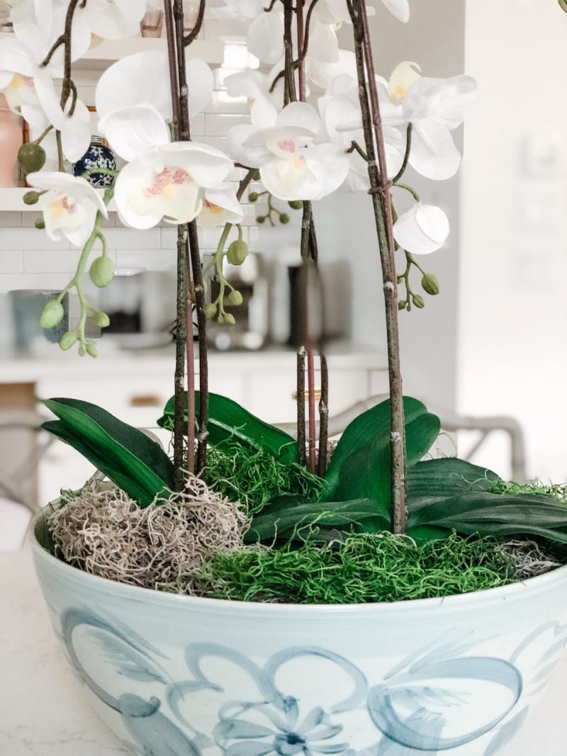 Artificial orchids, step by step 