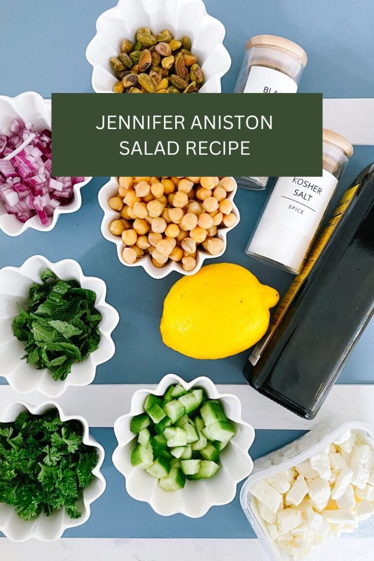 Jennifer Aniston Salad Recipe Veronika's Blushing