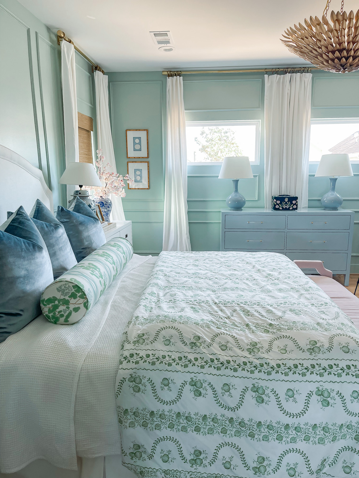 Our New Bedding Veronika's Blushing