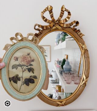 The prettiest frame that looks close to my antique one from France! Under $25! Link at www.veronikasblushing.com ! #grandmillennial #grandmillennialstyle #grandmillennialhome #grandmillennialdecor 

Follow my shop @veronabrit on the @shop.LTK app to shop this post and get my exclusive app-only content!

#liketkit #LTKhome
@shop.ltk
https://liketk.it/3Ihfa